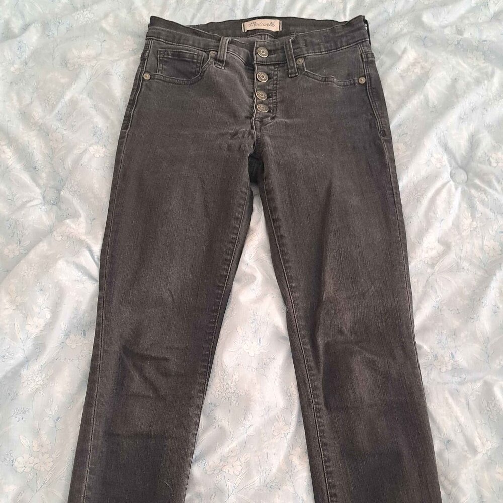 Madewell 9" High-rise Skinny Jeans Raw Hem